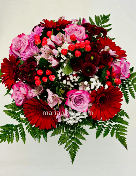 Bouquet Red/Pink